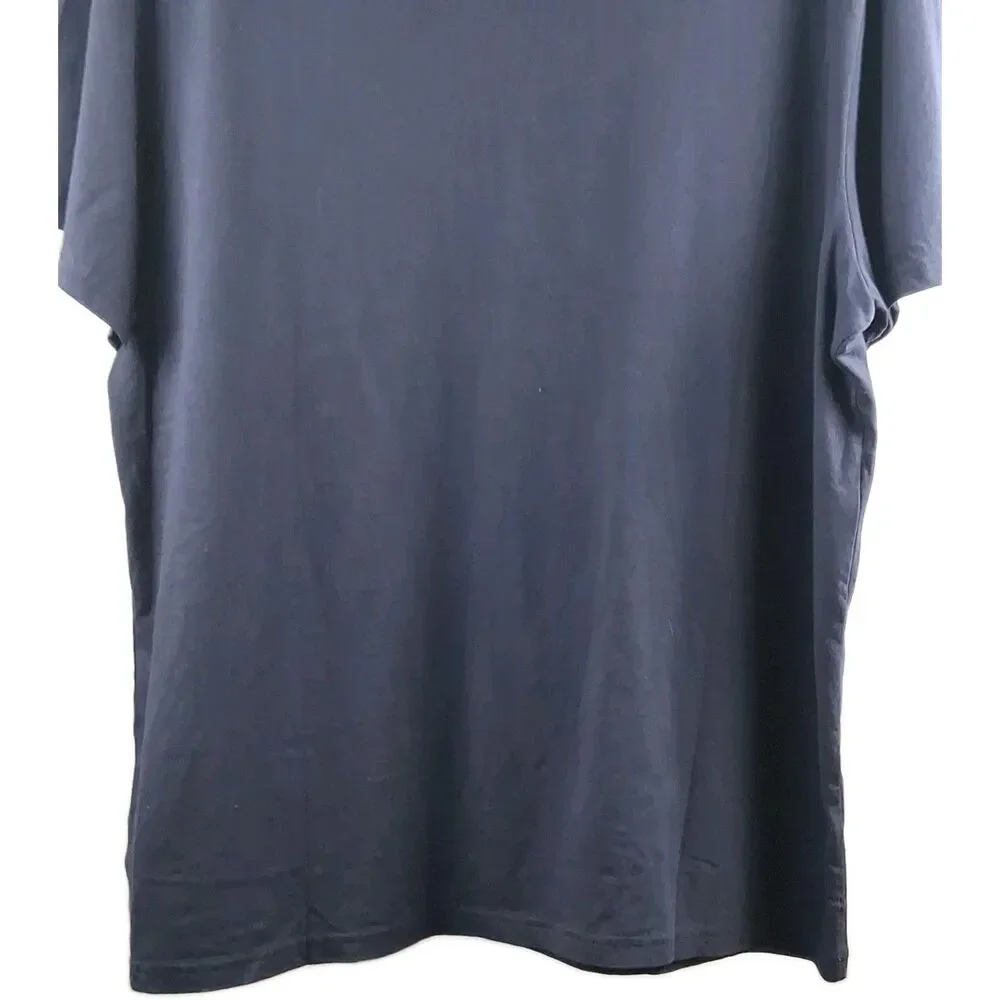 Everlane Uniform Premium Weight Crew T-Shirt Men's XL Blue Short Slv Minimalist - Picture 10 of 15